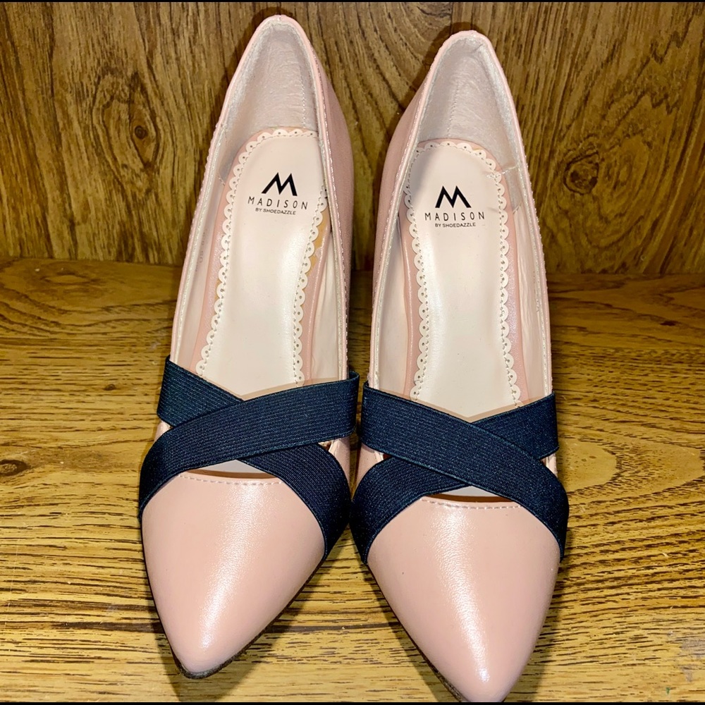 Madison pink heels size 6.5